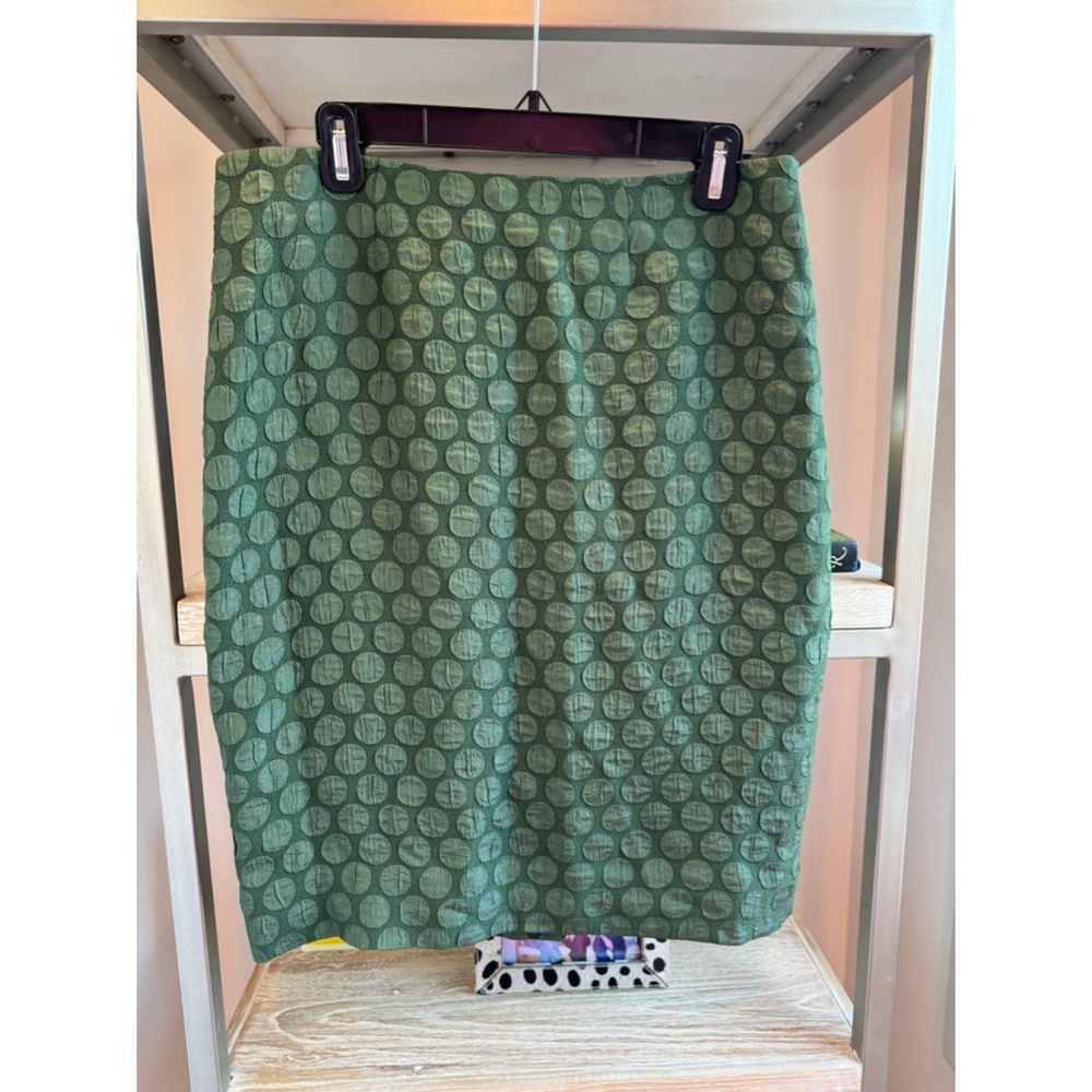 Maeve  Anthropologie Pencil Skirt Anthropologie LushGreen Size 8
